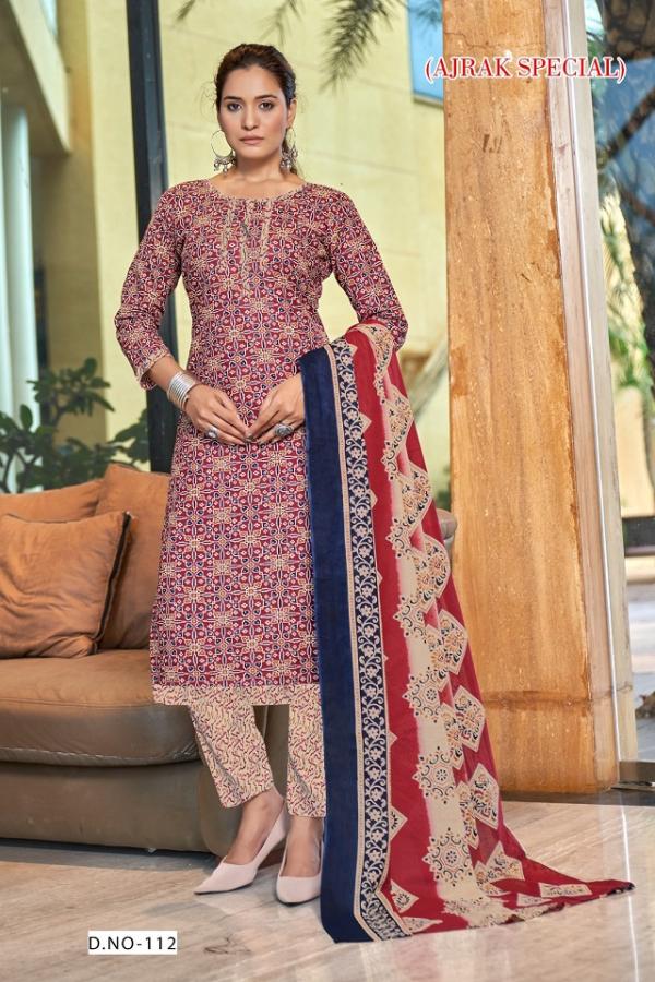 Sc Ajrakh Special Vol-2 – dress Material